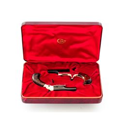 Cased Consec. Pair of Colt 4th Model Derringers