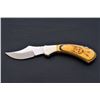 Image 1 : Nicely Made Custom Folding Knife with Scrimshaw