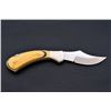 Image 4 : Nicely Made Custom Folding Knife with Scrimshaw
