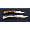 Image 4 : Lot of 2 Custom D. Yellowhorse Buck Knives