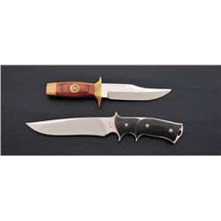 Lot of 2 Fixed Blade Knives: Boker  SW