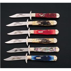 Lot of 6 New-in-Box Case ''Cheetah'' Knives