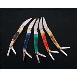 Lot of 5 New-in-the-Box Case ''Seahorse'' Knives