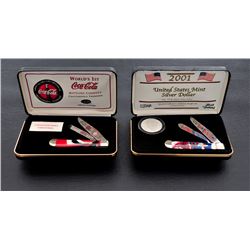 Lot of 2 Ltd. Ed. Collector's Ed. Case Knives