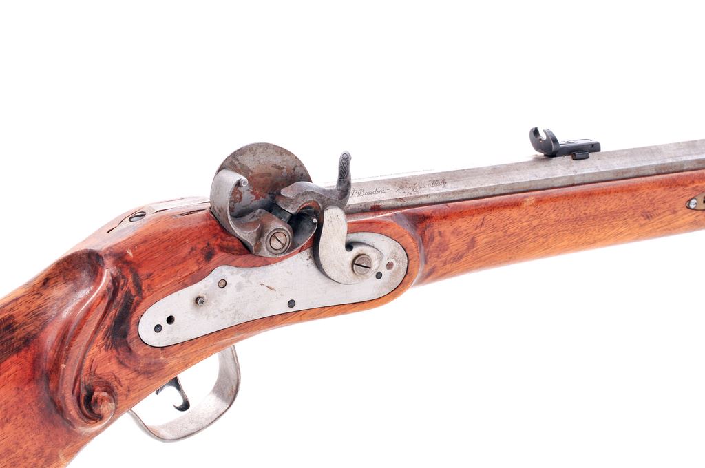 Modern Reverse Action Schuetzen Perc. Rifle