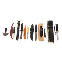 Lot of 7 Misc. Bayonets, Fighting/Com. Knives