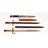 Image 1 : Lot of Three (3) Bayonets