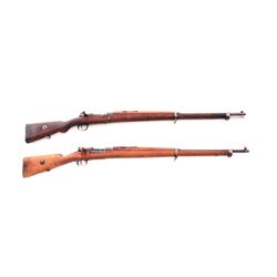 Lot of 2 Turkish Mauser Bolt Action Rifles