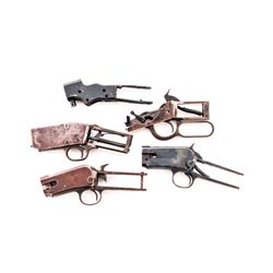 Gunsmith's Lot of Five (5) Rifle Receivers