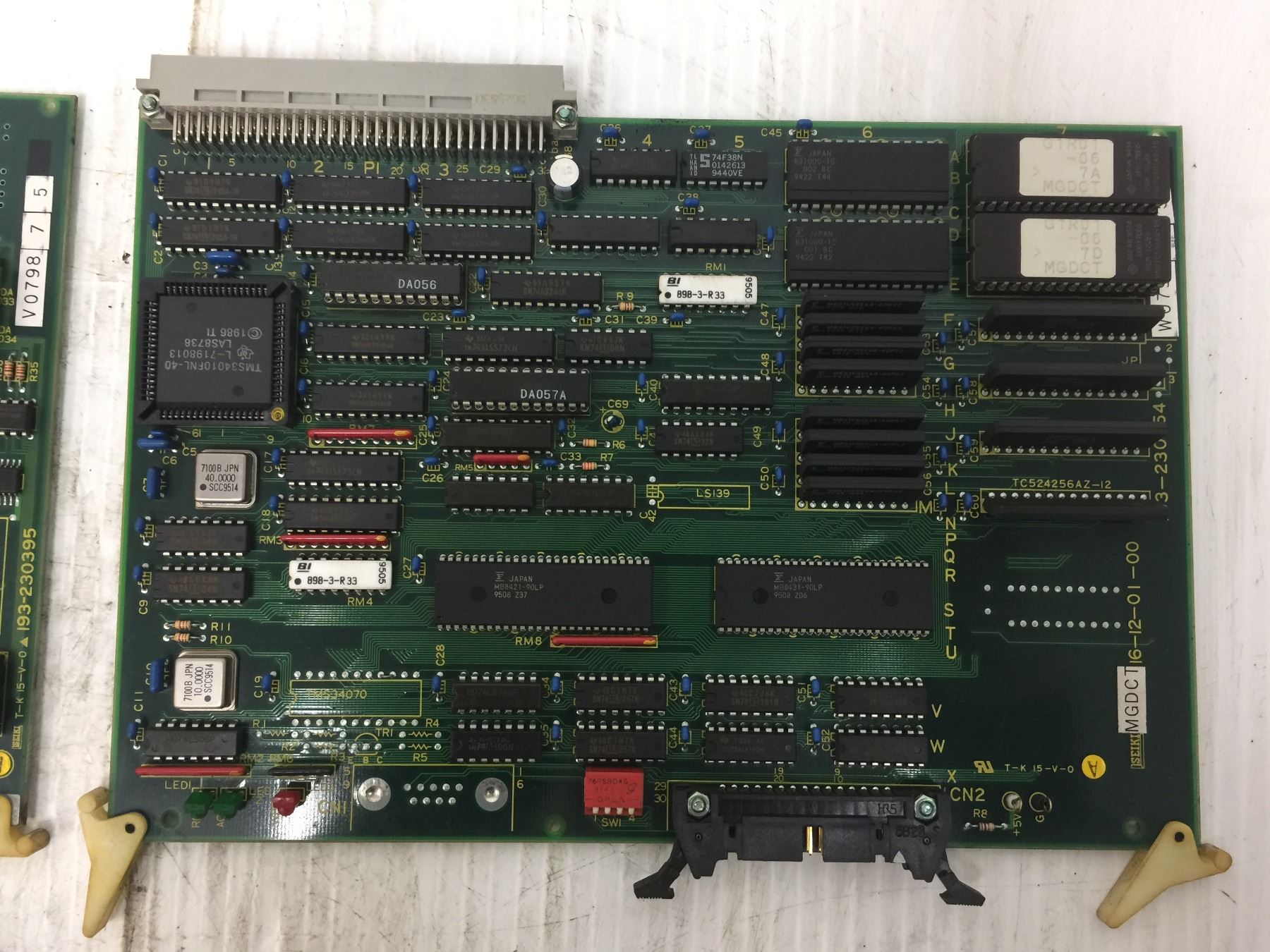 (3) Seiki Circuit Boards *See Pics for Part Numbers* - BTM Industrial