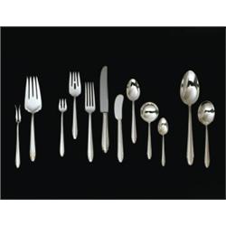 SET OF "CONTEMPORA" FLATWARE FOR SIX, CA. 1930
