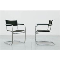PAIR OF "B34" ARMCHAIRS, CA. 1931