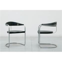 PAIR OF CHAIRS, MODEL NO. SS 33, CA. 1935