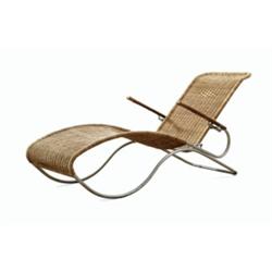 ADJUSTABLE LOUNGE CHAIR, MODEL NO. 4218, CA. 1931