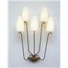 Image 1 : FIVE BRANCH WALL SCONCE, CA. 1950
