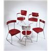 Image 1 : SET OF FIVE "MONTECATINI" CHAIRS, CA. 1936