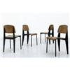 Image 1 : FOUR DEMOUNTABLE CHAIRS, CA. 1950