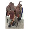 Image 1 : Antique 14 1/2''  Loop Seat Saddle With Bull-nosed