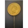 Image 1 : Indian Head Gold Dollar Tie Pin
