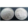 Image 1 : 1922 Peace Dollar And 1921 Morgan Dollar