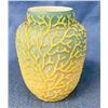 Rare Cictorian Cased Glass Coraline Vase