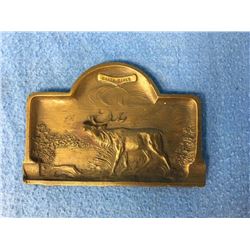 Elk Advertising Green River Bronze Tray