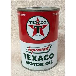 Texaco Quart Oil Can