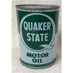 Quaker State Quart Oil Can