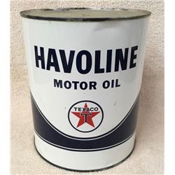 Havoline Gallon Oil Can