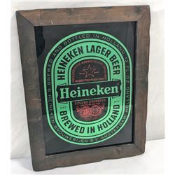 Vintage Heineken Tavern Mirror