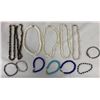 Image 1 : Collection Of Beaded Necklaces And Bracelets