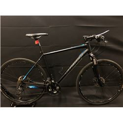 BLACK SPECIALIZED CROSSTRAIL ELITE 27 SPEED FRONT SUSPENSION MOUNTAIN BIKE WITH FULL DISC BRAKES