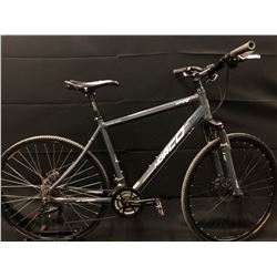 GREY NORCO XFR 21 SPEED FRONT SUSPENSION MOUNTAIN BIKE WITH FULL DISC BRAKES