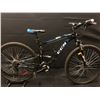 Image 1 : BLACK CCM ALPHA 21 SPEED FULL SUSPENSION MOUNTAIN BIKE WITH FULL DISC BRAKES