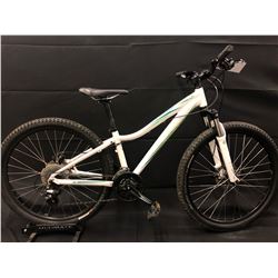 WHITE SPECIALIZED MYKA 24 SPEED FRONT SUSPENSION MOUNTAIN BIKE WITH FULL DISC BRAKES