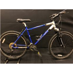BLUE NORCO BUSHPILOT 24 SPEED FRONT SUSPENSION MOUNTAIN BIKE