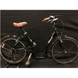 BLACK BIRIA EASY BOARDING 7 SPEED CRUISER BIKE