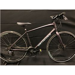 PURPLE SPECIALIZED SIRRUS 24 SPEED HYBRID BIKE