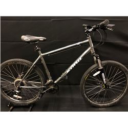 GREY KONA LANAI 24 SPEED FRONT SUSPENSION MOUNTAIN BIKE WITH FULL DISC BRAKES