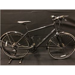 GREY NORCO INDIE 27 SPEED HYBRID BIKE WITH FULL DISC BRAKES
