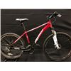 Image 1 : RED SCHWINN FIREWIRE 24 SPEED FRONT SUSPENSION MOUNTAIN BIKE WITH FRONT DISC BRAKES