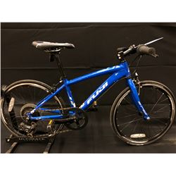 BLUE KIDS FUJI ABSOLUTE 7 SPEED HYBRID BIKE