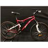 Image 1 : RED CCM VANDAL 21 SPEED FULL SUSPENSION MOUNTAIN BIKE