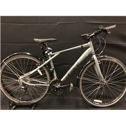 GREY GT TRAFFIC 24 SPEED HYBRID BIKE