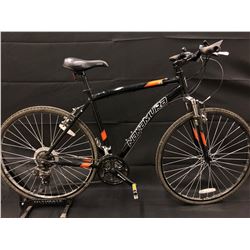 BLACK NAKAMURA ROYAL 18 SPEED FRONT SUSPENSION MOUNTAIN BIKE
