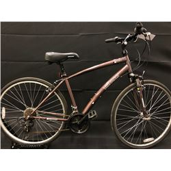 BROWN IRONHORSE TEMPO 21 SPEED FRONT SUSPENSION MOUNTAIN BIKE