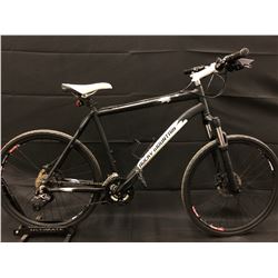 BLACK ROCKY MOUNTAIN 27 SPEED FRONT SUSPENSION MOUNTAIN BIKE WITH FULL DISC BRAKES