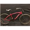 Image 1 : RED MAGNA SINGLE SPEED CRUISER BIKE