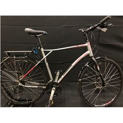 GREY GT TRANSEO 21 SPEED HYBRID BIKE WITH FULL DISC BRAKES