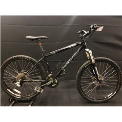 BLACK KONA BLAST 27 SPEED FRONT SUSPENSION MOUNTAIN BIKE WITH FULL DISC BRAKES